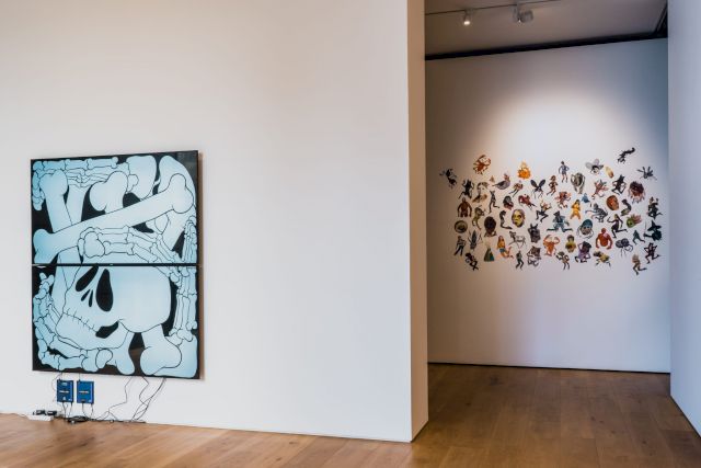 Özgür Kar, 'Bearer of the bad news', 2021, Two channel video with sound | Martha Colburn, Puppets for Peace, 2022